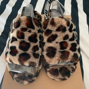 Ugg leopard slippers/ Sandals